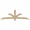 Ekena Millwork Davenport Rough Sawn Timber Gable Bracket, Douglas Fir, 108"W x 36"H x 6"D x 6"F, 8/12 Pitch GBW108X36X0606DAV00RDF - alternate 1